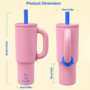 1200ml Insulated Stainless Steel Tumbler with Handle