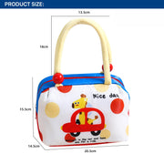 Car Zebra Cartoon Insulated Lunch Bag - Fruit Pie