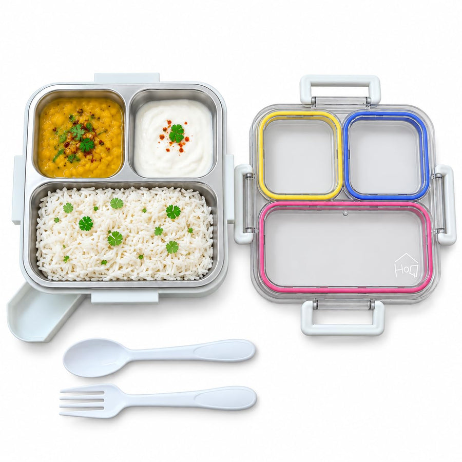Ben-to-GO 304 Stainless Steel Lunch Box 3 Grid