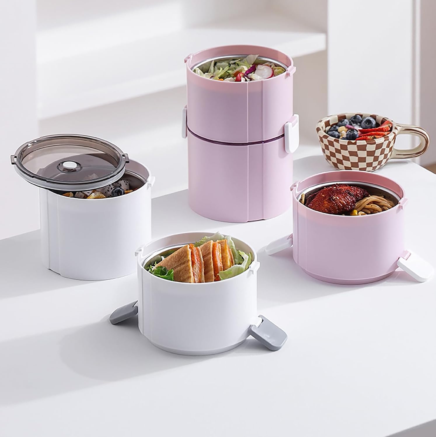 3-Layer 304 Stainless Steel Lunch Box