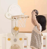 Baby Playpen Foldable & Sturdy Play Yard 30 Square Feet (16 Panel, Astronaut)