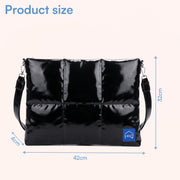 Stylish Textured PU Leather Women's Shoulder Bag