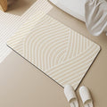 Bath Rug Mat Rubber Non-Slip Quick Dry Absorbent