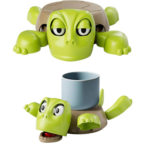 Turtle Coasters – Funny 3D Cup Coaster,Turtle Design (Brown/Light Green)