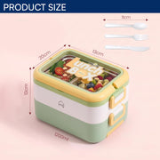 1200ml Stainless Steel Insulated Lunch Box