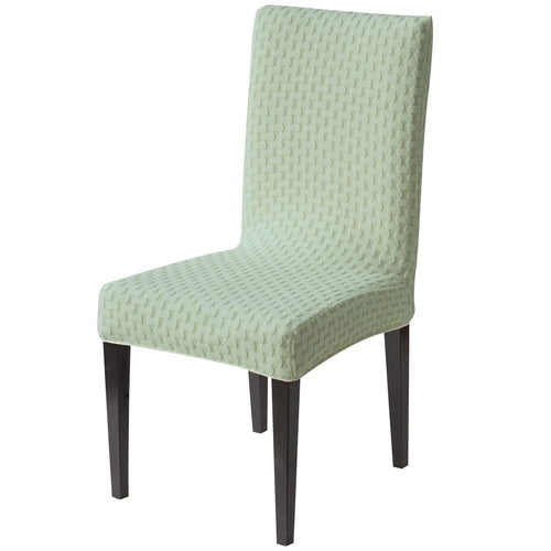 Stylish Jacquard Dining Chair Cover – 220 GSM (Green)
