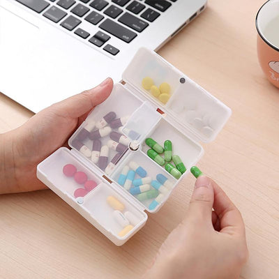 Foldable Pill Box