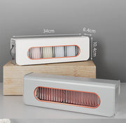 6 Cell Drawer Wall Mount Storage Boxes and Plastic Organizers