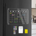 Acrylic Magnetic Monthly Calendar(40 x 30cm)