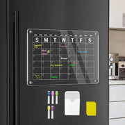 Acrylic Magnetic Monthly Calendar(40 x 30cm)