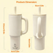 1200ml Insulated Stainless Steel Tumbler with Handle