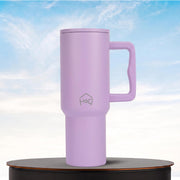 Stainless Steel Vacuum Tumbler with Straw and Lid & Handle - (1200 ML) (Solid colors)