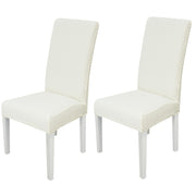 Stretchy Universal Jacquard Chair Cover-Cream