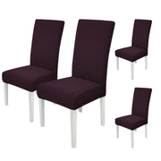 Stretchy Universal Jacquard Chair Cover-Wine