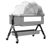 3 in 1 Baby Bed Portable Bassinet for Newborn Infant Baby with Storage Basket