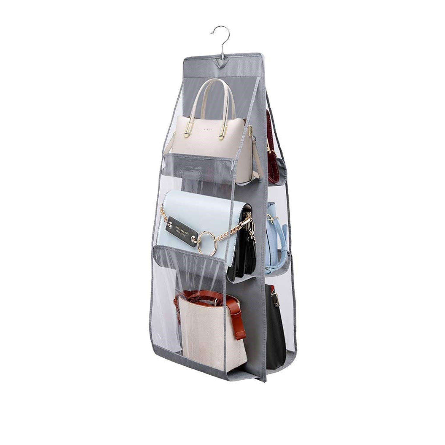 Hanging Handbag with 6 Pockets
