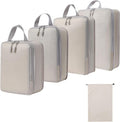 Compression Packing Cubes for Travel, 5 Set Packing Cubes Travel Organizer