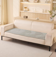 Sofa Covers Mat Crystal Velvet 1/2/3/4/5 Seater (Grey)