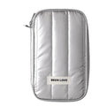 Travel Passport Pouch – Lightweight Anti-Theft Passport Organizer (Silver)