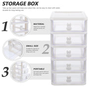 5 Tier Transparent Storage Box