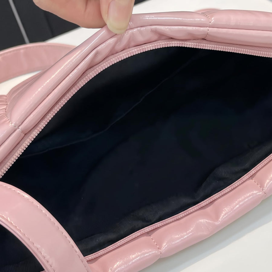 Stylish Textured PU Leather Women's Shoulder Bag