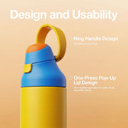 POPPI 750ml 304 Stainless Steel Water Bottle