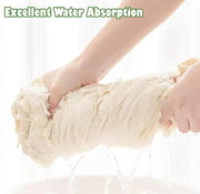 3D Striped Rabbit Plush Soft Sofa Mat Anti-Slip Fuzzy Plush- Cream