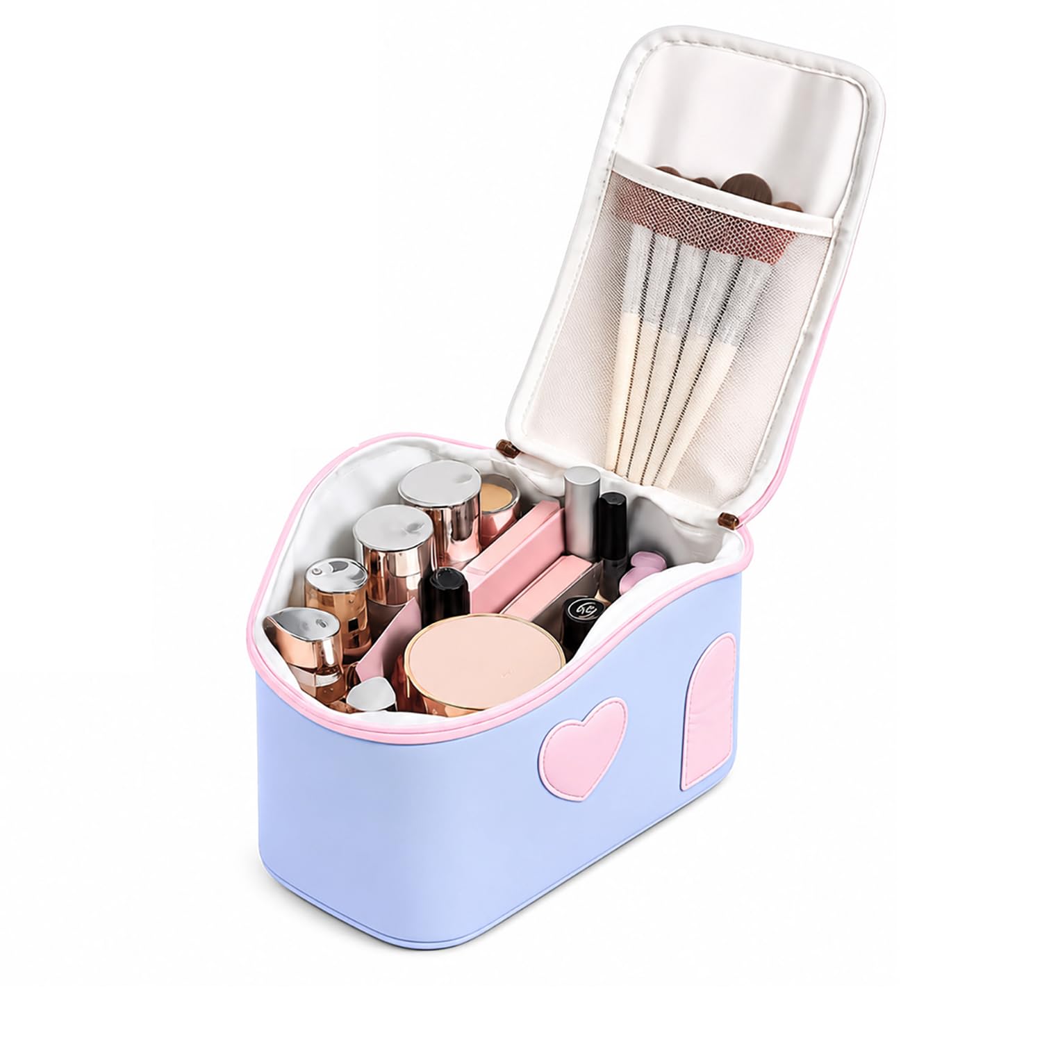 Large Capacity Makeup Bag for Women, Portable Cosmetic Organizer