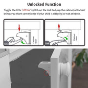 Baby Safety Magnetic Cabinet