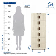 EDEN DIY Wardrobe Storage Box - Ivory