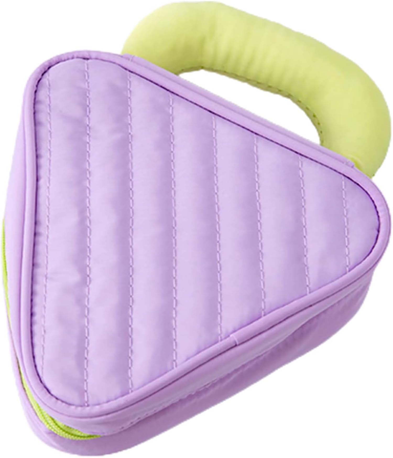 Makeup Organizer Travel Toiletry Bag Macaroon-Colored with Handle