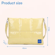 Stylish Textured PU Leather Women's Shoulder Bag