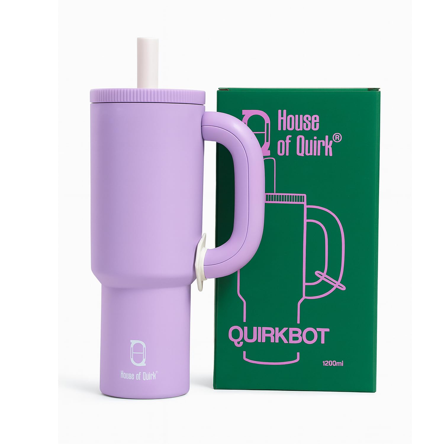 1200ml Insulated Stainless Steel Tumbler with Handle