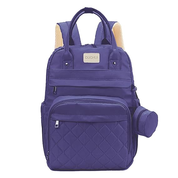 Maternity Backpack Unisex Diaper Bag with Pacifier Case (Duhoi)