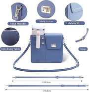 Crossbody Tumbler Holder with Purse Compartment