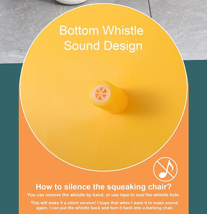 Detachable Baby Chair - Adjustable Plastic Backrest Chair & Stool for Toddlers