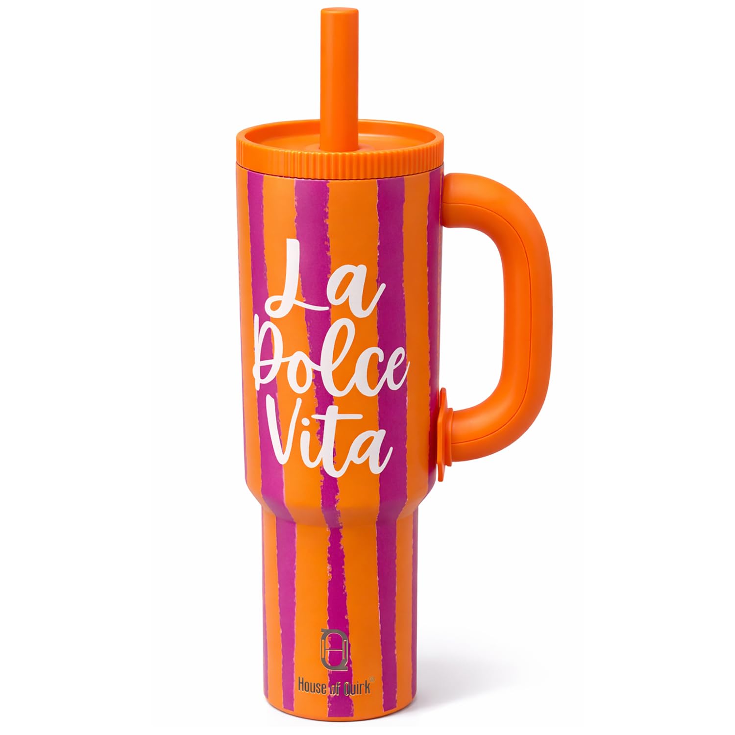 1200ml Insulated Stainless Steel Tumbler with Handle (Printed)