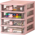 4 Tier Transparent Cosmetic Jewelry Box