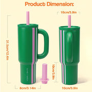 1200ml Insulated Stainless Steel Tumbler with Handle (Printed)
