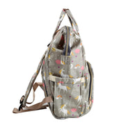 Baby Diaper Bag Maternity Standard Backpack (Grey Winter), 21 Litre