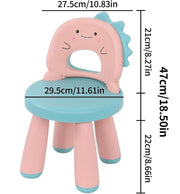 Detachable Baby Chair, Adjustable Backrest, Compact Chair & Stool for Toddlers