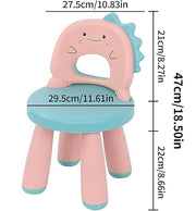 Detachable Baby Chair, Adjustable Backrest, Compact Chair & Stool for Toddlers