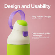 POPPI 750ml 304 Stainless Steel Water Bottle