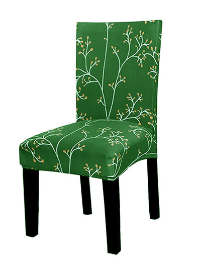 Elastic Chair Cover (Green Branch)