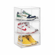 Shoe Storage Organizer Boxes White