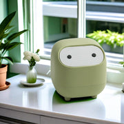 Cute Ninja Mini Trash Can with Lid