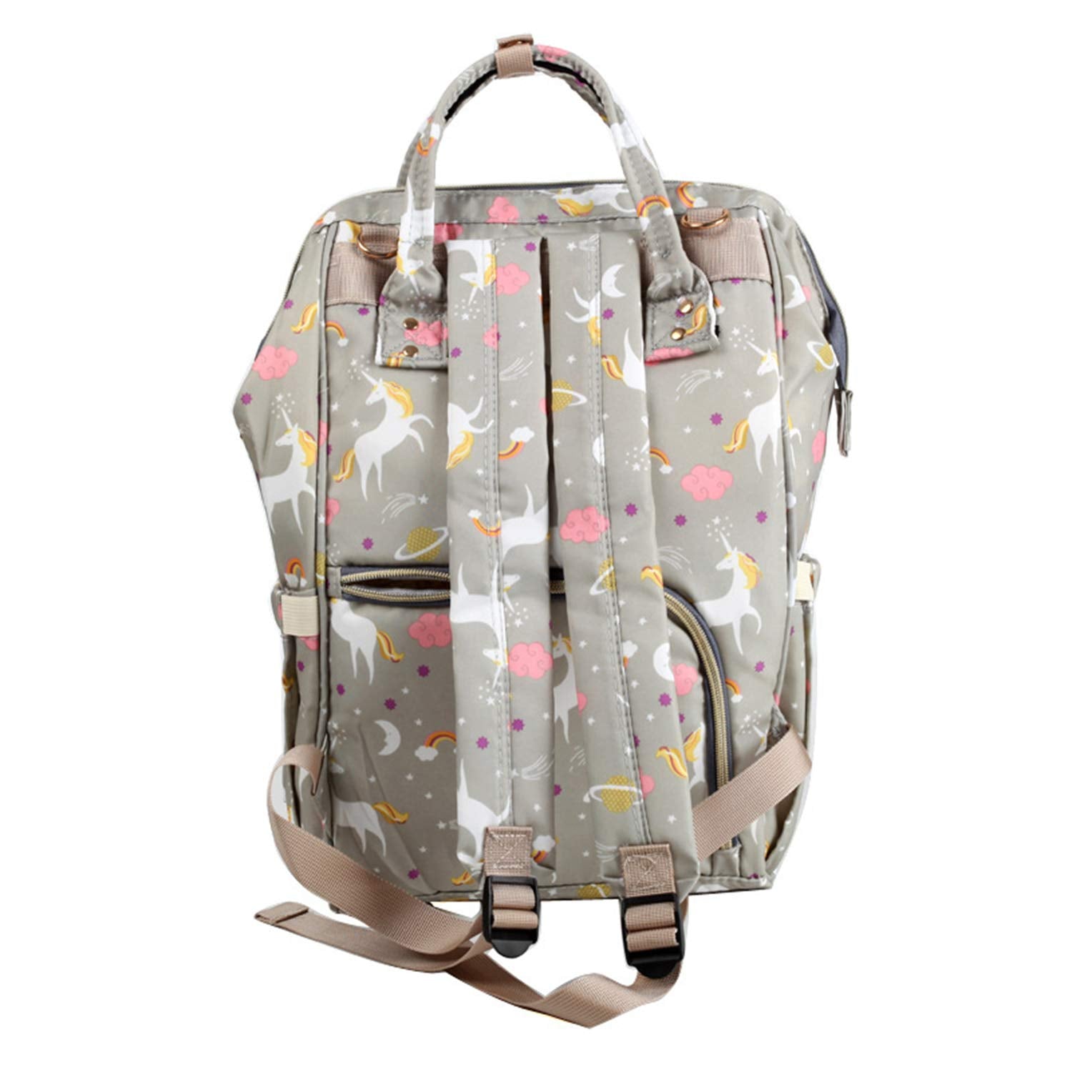 Baby Diaper Bag Maternity Backpack (Unicorn Printed)