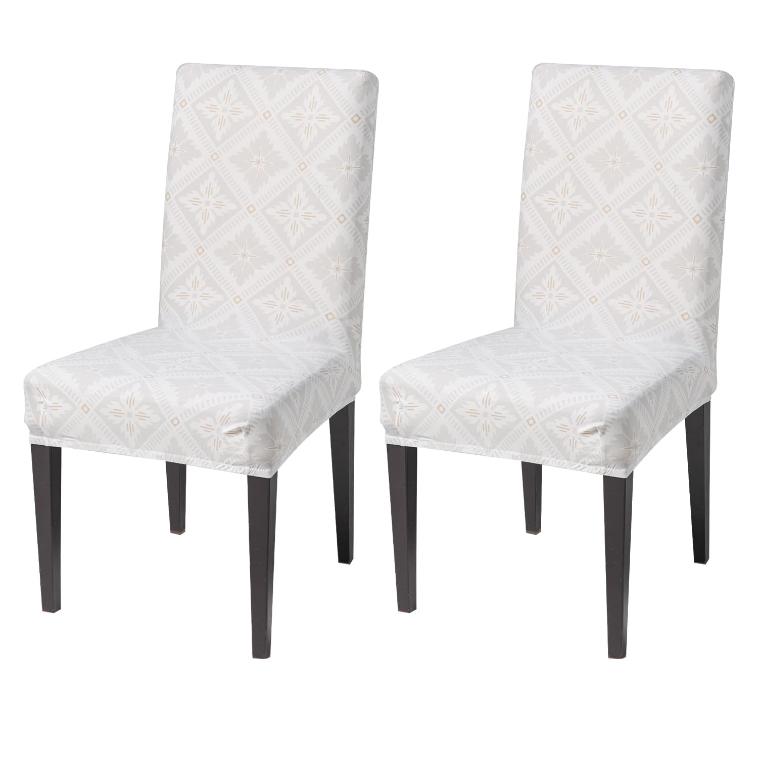 Elastic Chair Cover Stretch Removable Washable  (Desert Ikat)
