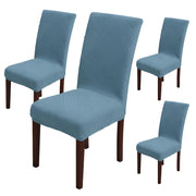 Universal Fit Elegant Jacquard Chair Cover – 220 GSM Stretch Fabric (Light Blue)