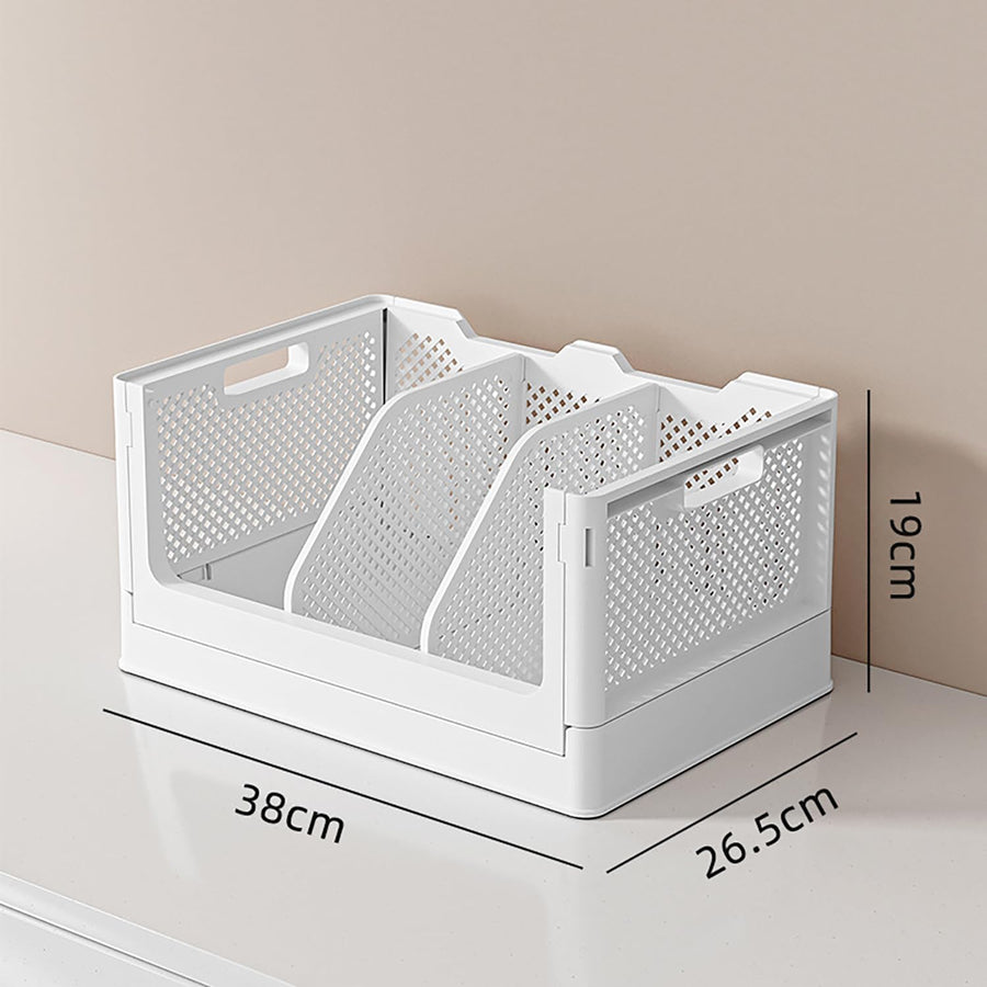Foldable Plastic Desktop Storage Box